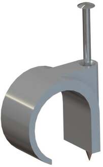 Jsl kabelclips 11 tot 15mm grijs rond 100 stuks