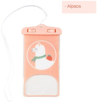 Jswork Telefoon Case Waterdichte Tas Voor Mobiele Iphone Xiaomi Huawei Samsung Cover Pvc ALPACA