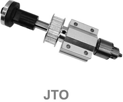 Jto/B10/B12/B16 Boorkop Set Snijden Elektrische Boor Geen Power Spindel Montage Diy Houtbewerking Snijden slijpen Accessoires JTO-2