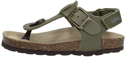 Juan Sandalen groen Imitatieleer - 28,29,30,31,32,33,34,35,36