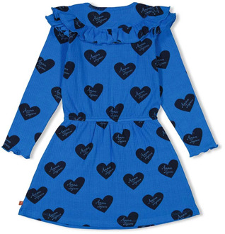 Jubel meisjes jurk Blauw - 140