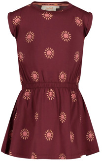 Jubel meisjes jurk Bordeaux - 104