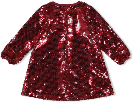 Jubel meisjes jurk Bordeaux - 110