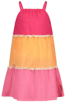 Jubel meisjes jurk Fuchsia - 92