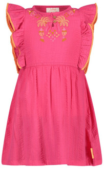 Jubel meisjes jurk Fuchsia - 98