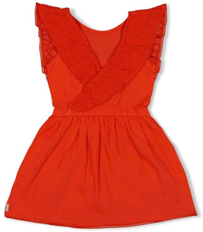 Jubel meisjes jurk Rood - 140