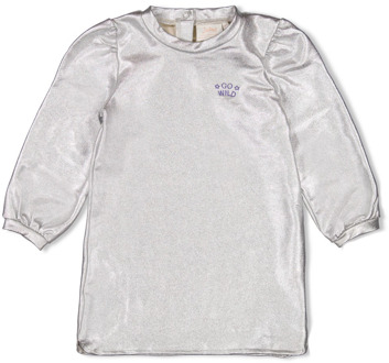 Jubel meisjes jurk Zilver - 128