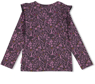 Jubel meisjes longsleeve Antracite - 104