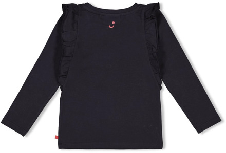 Jubel meisjes longsleeve Antracite - 128