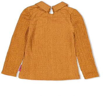 Jubel meisjes longsleeve Camel - 128