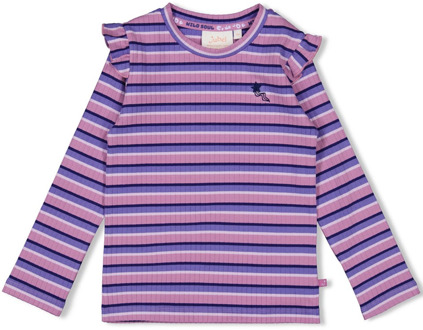 Jubel meisjes longsleeve Paars - 104