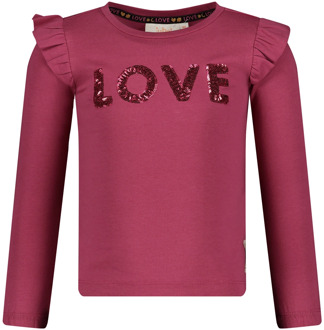 Jubel meisjes longsleeve Paars - 122