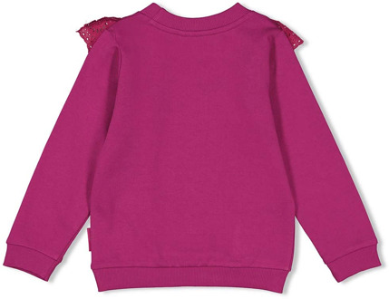 Jubel meisjes sweater Cerise - 140