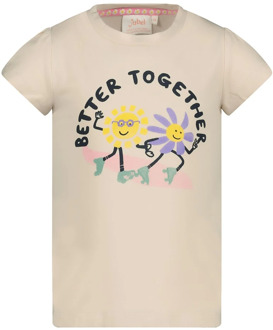 Jubel meisjes t-shirt Ecru - 98