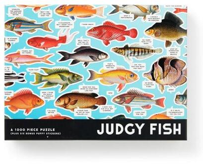 Judgy Fish 1000 Piece Puzzle -  Brass Brass Monkey (ISBN: 9780735377202)