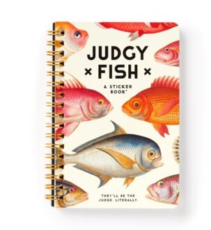 Judgy Fish Sticker Book - A Brass Monkey Sticker Book - Brass Monkey