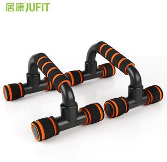 Jufit 1 Paar Push Up Stands Bars Pushup Voor Gym En Thuis Training I-Vormige Oefening Training Borst bar