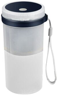 Juicer Draagbare Blender Usb Elektrische Mixer Cup Machine Smoothie Sapcentrifuge Machine Blender Food Processor blauw