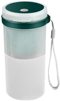 Juicer Draagbare Blender Usb Elektrische Mixer Cup Machine Smoothie Sapcentrifuge Machine Blender Food Processor groen
