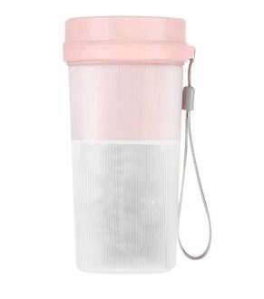 Juicer Draagbare Blender Usb Elektrische Mixer Cup Machine Smoothie Sapcentrifuge Machine Blender Food Processor roze
