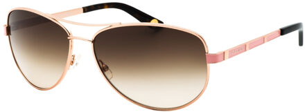 Juicy Couture bruine SF lens rood gouden zonnebril