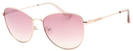 Juicy Couture Dames/Dames JU 620/G/S 0AU2 2S Zonnebril (Roze/zilver)