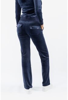 Juicy Couture Del Ray Polyester Dames Blauwe Joggers Navy - M