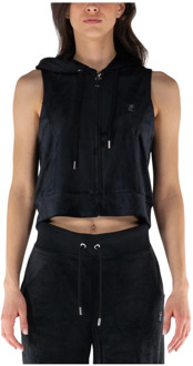 Juicy Couture Gilly Mouwloos Vest Juicy Couture , Black , Dames - Xl,L,M,S,Xs