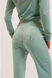 Juicy Couture Madison hoodie with logo tina pants - maat M / L Groen