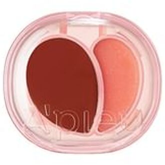 Juicy Pang Mood Blending Lip & Cheek Balm - 6 Types #02 Apple Marron