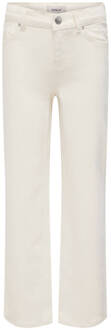 Juicy Wide Leg Cropped Jeans Meisjes crème - 158