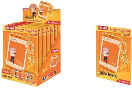 Jujutsu Kaisen Acrylic Clear Card Blind Box Display (6)