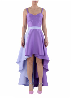 Julia lange jurken Doris S , Purple , Dames - Xl,L,Xs