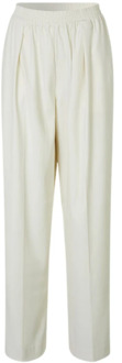 Julia pantalons off white Samsøe Samsøe , White , Dames - L,Xs