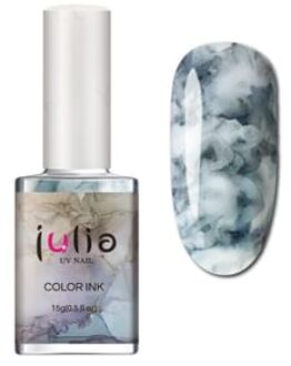 Julia UV Nail Color Ink CI02 Black 15g