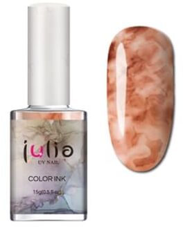 Julia UV Nail Color Ink CI03 Brown 15g