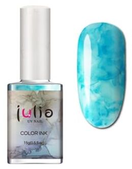 Julia UV Nail Color Ink CI10 Sky Blue 15g