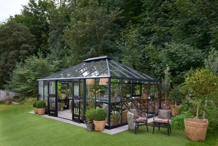 Juliana Grand Oase - Tuinkas - Antracietgrijs - Veiligheidsglas