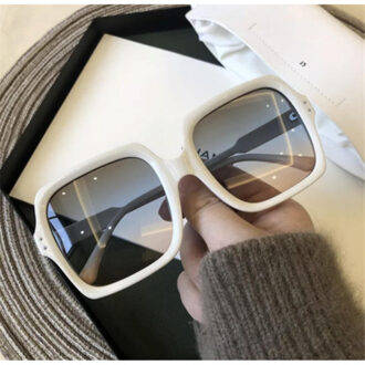 Julie zonnebril | wit - maat One size