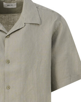 Julio casual shirt short sleeve - maat L Groen