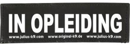 Julius K9 Tekstlabel – in opleiding groot