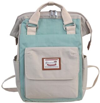 Julyccino Koreaanse Stijl Nylon Vrouwen Rugzak Vrouwen Mochila Para Adolescentes Schooltassen Grote Capaciteit Rugzak Laptop Tas groen