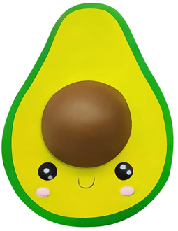 Jumbo Avocado Squishy Cute Slow Rising Soft Squeeze Toy Simulation Sweet Scented Stress Relief for Kid Baby Xmas Gift Toy10*13CM