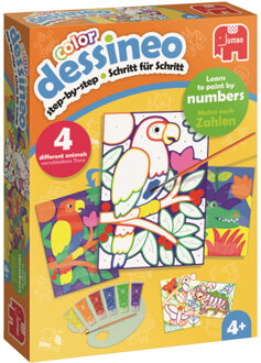 Jumbo Dessineo Malen n Zahlen -Dschungel Tekenen