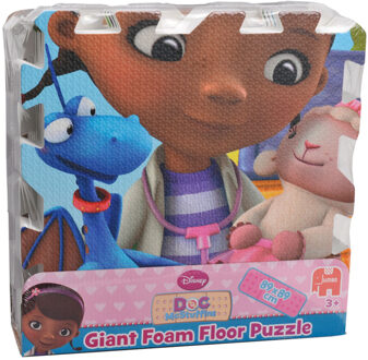 Jumbo Disney De speelgoeddokter foam vloerpuzzel, 9 stukjes