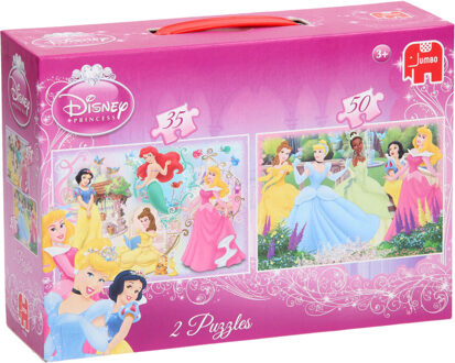 Jumbo Disney Princess puzzels 35+50 stukjes