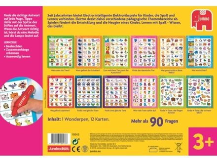 Jumbo Electro Wonderpen - Tierischer Sp. Leerboek