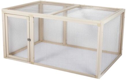 Jumbo Fontana - Kippenren - Beige - 104,8x153x74,8 cm