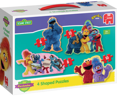 Jumbo Furchester 4 Shaped Puzzle Puzzel