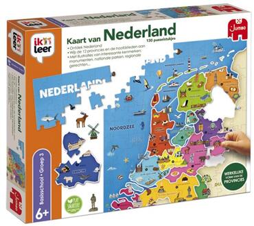 Jumbo Ik Leer - Kaart van Nederland